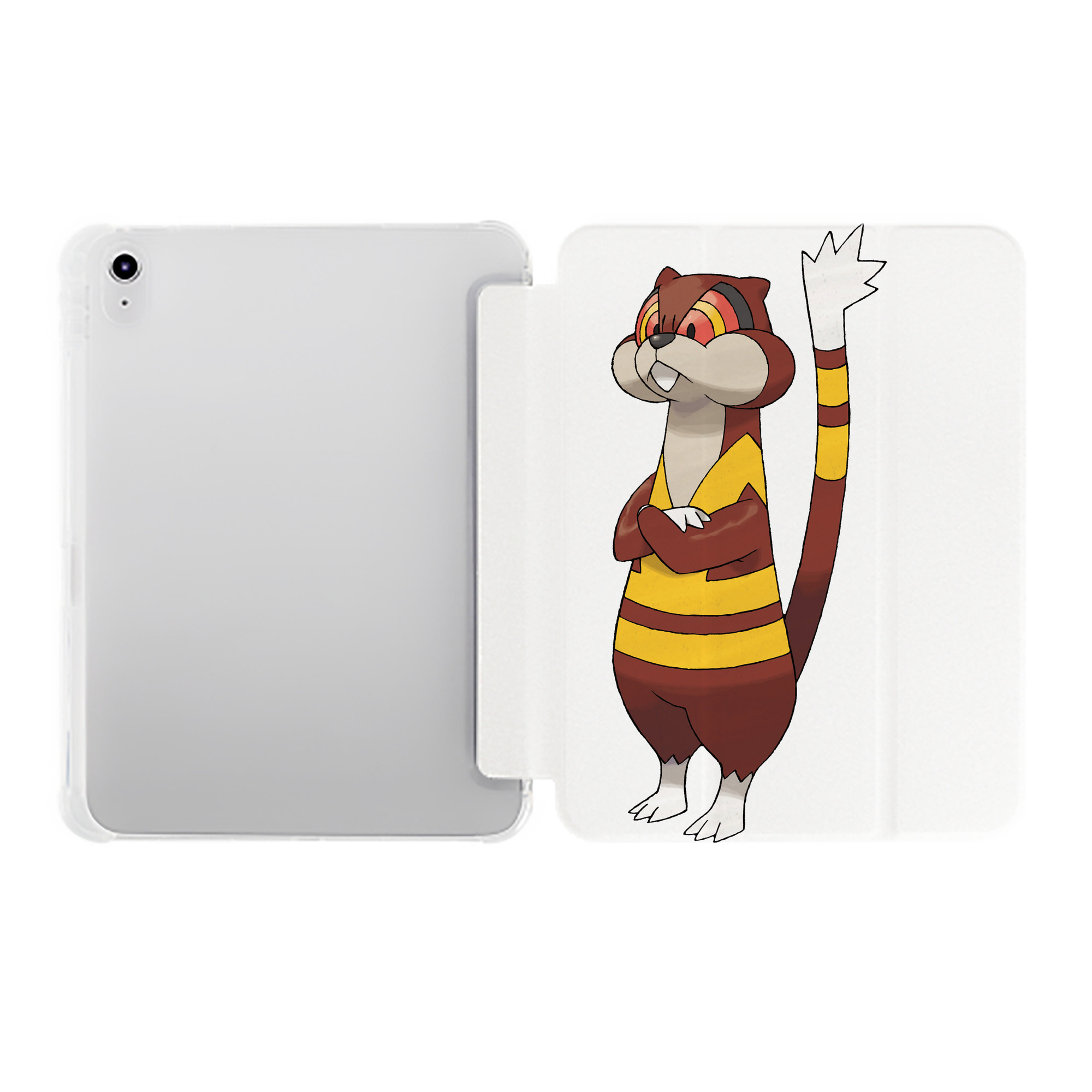 （画像用） ポケットモンスター Pokémon IPad ケース ペン収納付き 三つ折りスタンド PUレザー×シリコン 対応機種9.5/10.5/10.9インチ
